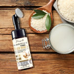 Buy Ronzille Fermented Rice Water Bright Cleansing with Built-In Face Brush Foaming Face wash - Purplle