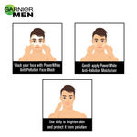 Buy Garnier Men Turbo Bright Anti-Pollution Brightening Moisturiser (50 gm) - Purplle