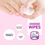 Buy Half N Half Nail Polish Remover Wipes, Multi Flavour Aloe Vera, Blueberry & Peach & Avocado, PO3 (90 Wipes ) - Purplle