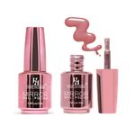 Buy Half N Half Mirror Nail Polish, Multilcolor-A Silver, Turquoise & Light Peach, PO3 (54ml) - Purplle