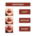 Buy Matt look Power Last Lip Stain Crayon Lipstick, Rich Colour, Non Transfer, Mask Proof & Luxurious Creamy Matte, Choco Lava & Rosy Red, PO2 (4.0 gm) - Purplle