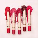 Buy Matt look Velvet Smooth Non-Transfer, Long Lasting & Water Proof Lipstick, Hot Magenta, Gossip & Sexy Red, PO3 (6gm) - Purplle