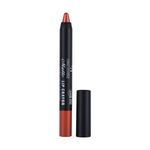 Buy Half N Half Matte Lip Crayon Velvet Soft & Long Lasting, 24h Super Stay, Dark Chocolate & Go Red, PO2 (10.5gm) - Purplle