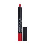 Buy Half N Half Matte Lip Crayon Velvet Soft & Long Lasting, 24h Super Stay, Scarlet Red & Pretty Pink, PO2 (10.5 gm) - Purplle