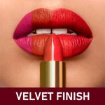 Buy Half N Half Velvet Matte Texture Lipstick My Colour, Velvet-Maroon & Hot-Red, PO2 (7.6gm) - Purplle