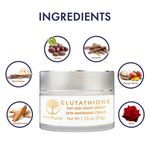 Buy WILD ORGANIC L-Glutathione Skin Brightening Day And Night Cream 50gm - Purplle