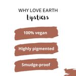 Buy Love Earth Liquid Mousse Lipstick - Espresso Martini Matte Finish | Lightweight, Non-Sticky, Non-Drying,Transferproof, Waterproof | Lasts Up to 12 hours with Vitamin E and Jojoba Oil - 6ml - Purplle