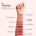 Buy Love Earth Liquid Mousse Lipstick - Irish Coffee Matte Finish | Lightweight, Non-Sticky, Non-Drying,Transferproof, Waterproof | Lasts Up to 12 hours with Vitamin E and Jojoba Oil - 6 ml - Purplle