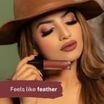 Buy Love Earth Liquid Mousse Lipstick - Irish Coffee Matte Finish | Lightweight, Non-Sticky, Non-Drying,Transferproof, Waterproof | Lasts Up to 12 hours with Vitamin E and Jojoba Oil - 6 ml - Purplle