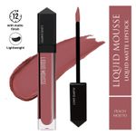 Buy Love Earth Liquid Mousse Lipstick - Peach Mojito Matte Finish | Lightweight, Non-Sticky, Non-Drying,Transferproof, Waterproof | Lasts Up to 12 hours with Vitamin E and Jojoba Oil - 6ml - Purplle