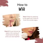 Buy Love Earth Liquid Mousse Lipstick - Peach Mojito Matte Finish | Lightweight, Non-Sticky, Non-Drying,Transferproof, Waterproof | Lasts Up to 12 hours with Vitamin E and Jojoba Oil - 6 ml - Purplle