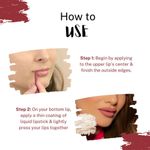 Buy Love Earth Liquid Mousse Lipstick - Pink & Tonic Matte Finish | Lightweight, Non-Sticky, Non-Drying,Transferproof, Waterproof | Lasts Up to 12 hours with Vitamin E and Jojoba Oil - 6 ml - Purplle