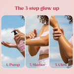 Buy Love Beauty & Planet Natural Murumuru Butter & Rose Glow Body Lotion | 24 hour Moisturization | Non-Sticky | Fast Absorbing | For Normal to Dry Skin | Paraben Free | Vegan | Cruelty-Free | 400 ml - Purplle