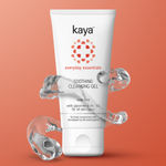 Buy Kaya Soothing Cleansing Gel Soap free & gentle face wash with Niacinamide for daily use all skin types 50 ml - Purplle