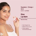 Buy Biocule Vitamin E Strawberry Glow Lip Balm For Glowing Lips & Deep Moisturization 100% Natural 12G - Purplle