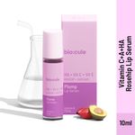 Buy Biocule Vitamin C Rosehip Plump Lip Plumping Serum Roll-On 100% Natural 10Ml - Purplle