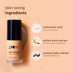 Buy Plum Soft Blend Weightless Foundation | With Hyaluronic Acid | Matte Finish | Super Hydrating | 100% Vegan & Cruelty-Free | Divine Dusk - 135N - Purplle
