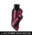 Buy Lakme Absolute Matte Melt Liquid Lip Color, Wine N Dine, 6 ml - Purplle