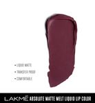 Buy Lakme Absolute Matte Melt Liquid Lip Color, Wine N Dine, 6 ml - Purplle