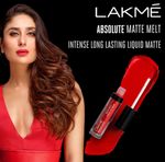 Buy Lakme Absolute Matte Melt Liquid Lip Color, Wine N Dine, 6 ml - Purplle