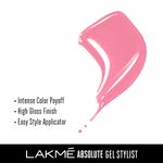 Buy Lakme Absolute Gel Stylist Nail Color, 92 Ballerina, 12ml - Purplle