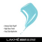 Buy Lakme Absolute Gel Stylist Nail Color, 95 Snow Cone, 12ml - Purplle