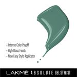 Buy Lakme Absolute Gel Stylist Nail Color - Jade Floret (12 ml) - Purplle