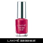 Buy Lakme Color Crush Nail Art - Burgundy M5 (6 ml) - Purplle