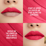 Buy Lakme 9TO5 Primer + Matte Lip Color MP2 Ruby Rush (3.6 gm) - Purplle