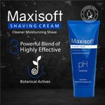 Buy Maxisoft Shaving Cream |With Aloe Vera, Shea Butter, Glycerine, Allantoin |pH Balanced | Paraben Free|(100 ml Pack Of 4) - Purplle