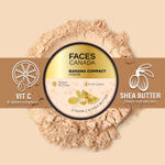 Buy FACES CANADA Banana Compact Powder 9g | 8HR Oil Control Complexion Enhancer | Smooth Matte HD Finish | Lightweight Translucent Powder Sets Makeup | Blurs & Conceals | Radiant Flawless Skin | Vitamin C - Purplle