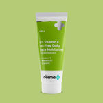 Buy The Derma Co. 5% Vitamin C Oil-Free Daily Face Moisturizer for Skin Radiance - 100g - Purplle