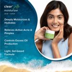 Buy Aqualogica Clear+ Jello Moisturiser with Green Tea & Salicylic Acid 50g - Purplle