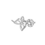 Buy Zavya 925 Sterling Silver Butterfly-Shaped Studs EAR-20199 - Purplle