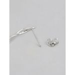 Buy Zavya Silver-Toned Contemporary Studs Earrings EAR-20212 - Purplle