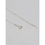 Buy Zavya Silver-Toned Sterling Silver Rhodium-Plated Chain NL-30149 - Purplle