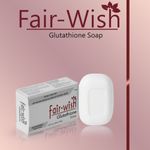Buy Fair Wish Glutathione Skin Whitening Soap with Aloe Vera , Almond Oil ,Cocoa butter , Olive Oil & for Skin Lightening & Brightening - Dermatologically Tested - Paraben & Cruelty Free - For All Skin Types - pack of 3  - Purplle