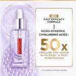 Buy L'Oreal Paris Revitalift Serum, Hydrating and Plumping, Fast Efficacy Formula, Replumps Skin in 1H, Reduces Fine Lines, With 1.5% Micro-Epidermic Hyaluronic Acid, Validated by Dermatologists, 15ml - Purplle