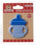 Buy INFANTSO Non-Toxic Food-Grade Silicone Baby Teether, BPA-Free for Pain-Relief Easy Teething, for 2+ Months Babies (Watermelon, Bottle Blu & Strawberry - Purplle