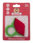 Buy INFANTSO Non-Toxic Food-Grade Silicone Baby Teether, BPA-Free for Pain-Relief Easy Teething, for 2+ Months Babies (Watermelon, Bottle Blu & Strawberry - Purplle