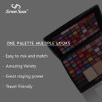 Buy Seven Seas Professional Makeup Artist 54 Color Eyeshadow Natural 48G - Purplle