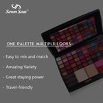 Buy Seven Seas Be Fabulous 5 In 1 Beauty Box Eyeshadow Palette Skin 48G - 48 gm - Purplle