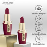 Buy Seven Seas Lip Comfort Velvet Matte Lipstick (Chestnut Rose-II, 4.2 g) - Purplle