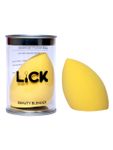 Buy Lick Combo Set of 7 in 1 Black Manicure Pedicure Kit & 1 Yellow Beauty Blender - Purplle