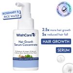 Buy WishCare Hair Growth Serum Concentrate -3%Resdensyl, 4%Anagain, 2%Baicapil, Rosemary, Caffeine, Biotin,Plant Keratin & Rice Water 30 ml - Purplle