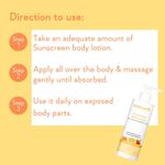 Buy WishCare SPF50 Sunscreen Body Lotion - Broad Spectrum UVA & UVB Protection-For Everyday Sun Protection - 200 ml - Purplle