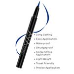 Buy AYA Waterproof Long Lasting Eyeliner, Blue, 1.5ml - Purplle