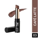 Buy Iba Must Have Transfer Proof Ultra Matte Lipstick Shade 03 Cafe Latte, 3.2g | Enriched with Vitamin E and Cocoa Butter | Highly Pigmented and Long Lasting Matte Finish | Waterproof | 100% Vegan - Purplle