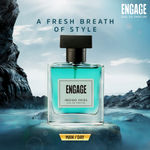 Buy Engage Indigo Skies Perfume for Men Long Lasting Smell, Fresh and Earthy Fragrance Scent, for Everyday Use, Gift for Men, Free Tester with pack, 100ml+3ml - Purplle