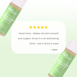 Buy Earth Rhythm Alpha Glow Face Tonique/ Toner | Exfoliates, Improve Skin Texture, Unclog Pores | for All Skin Types | Men & Women - 100 ML - Purplle